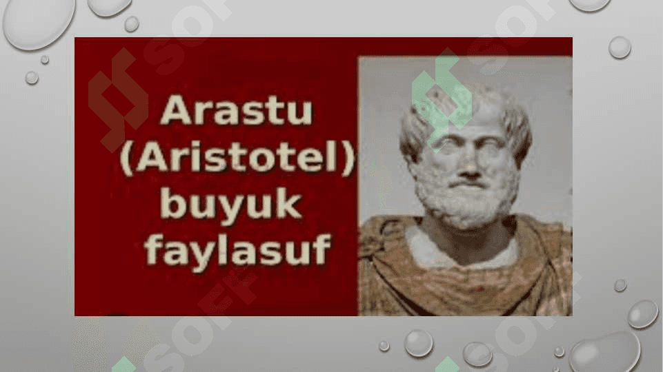 Aristotel, Forobiy va Kant ontologiyasida kategoriyalar tasnifi 5