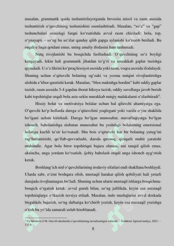 Boshlang'ich sinf o'quvchilarini ona tilidan bilimlarini tekshirish usullari (1) 8