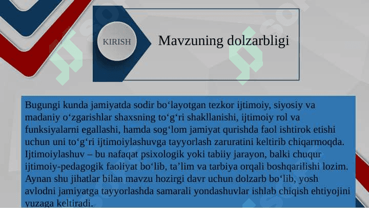Ijtimoiylashuv ijtimoiy pedagogik jarayon 3
