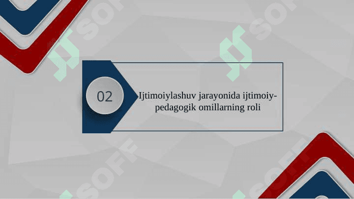 Ijtimoiylashuv ijtimoiy pedagogik jarayon 8