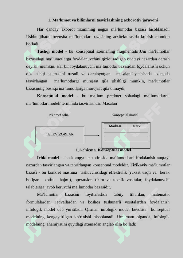 TURIZM VA MEHMONXONA SOHASI UCHUN MA’LUMOTLAR BAZASINI YARATISH TEXNOLOGIYASI 2