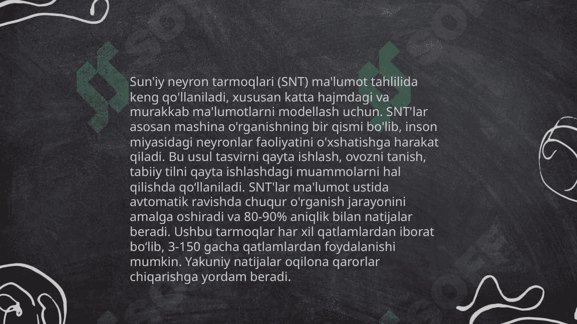 Taqdimot Katta hajmdagi ma'lumotlarni tahlil qilishda sun'iy intelekt 7