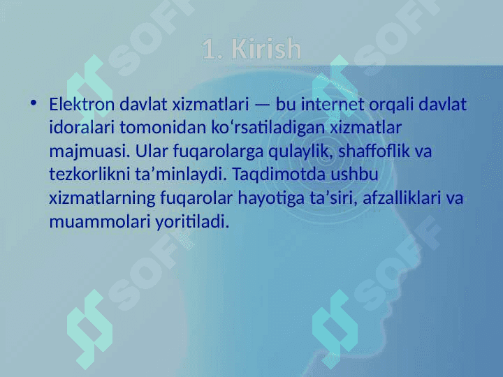 Elektron davlat xizmatlarining fuqarolar hayotiga taʼsiri 2