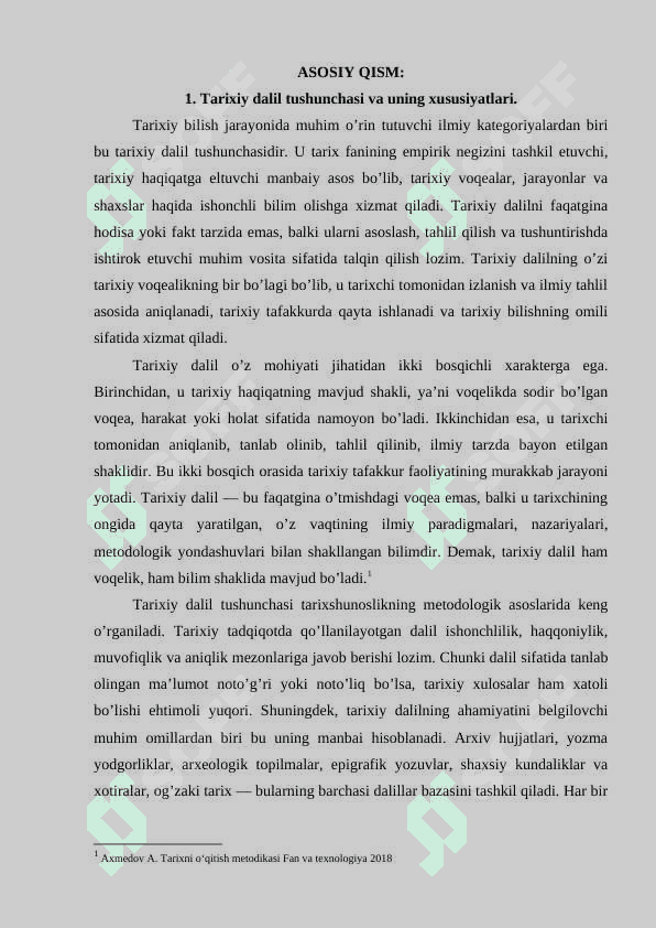 Tarixiy dalillarni interpretatsiya qilishda interfaol o’qitish usullarining o’rni 5