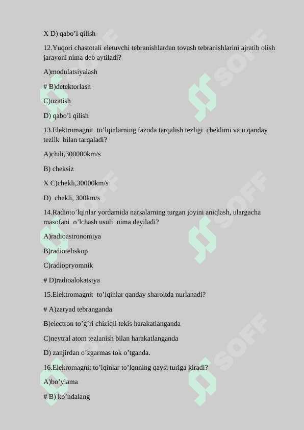 fizika test 3