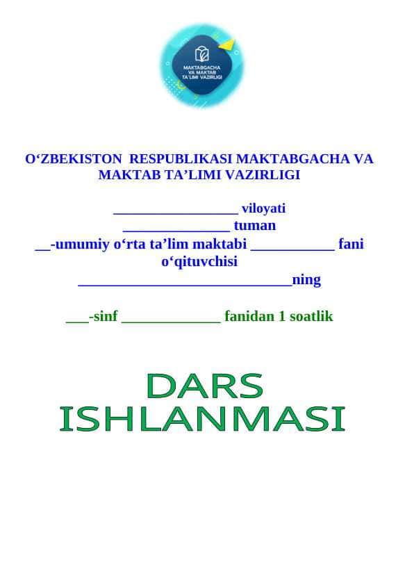 1-sinf alifbe f harfi va tovushi dars ishlanma