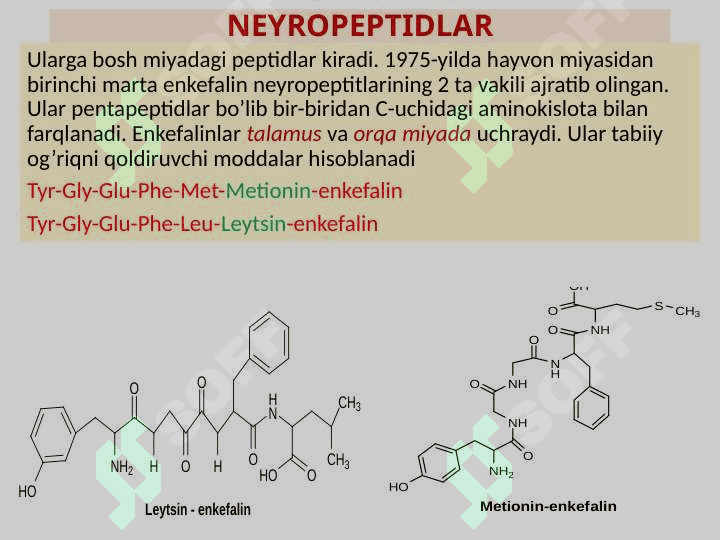 Peptidlar va oqsillar tuzilishi va xossalari 8