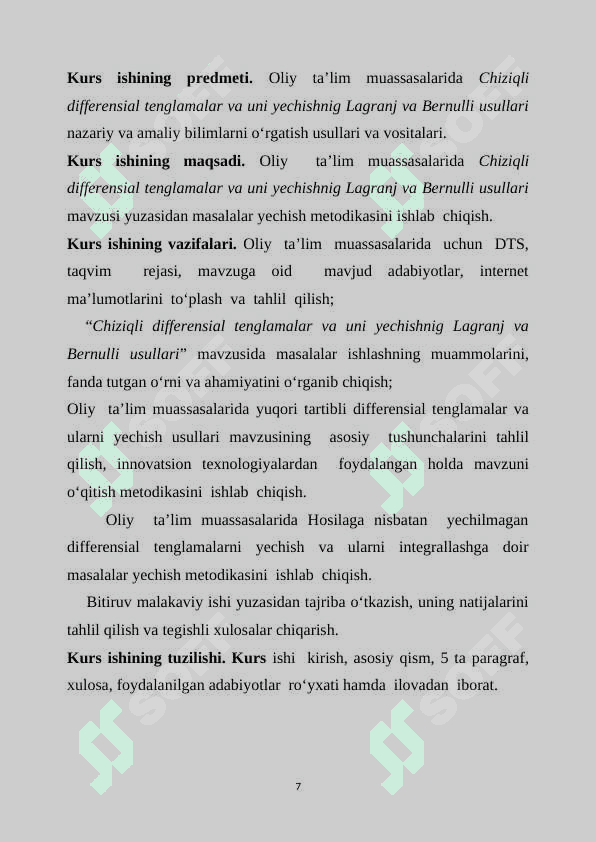 Chizziqli differinsial tenglamalar va Benulli tenglamasi.docx 5