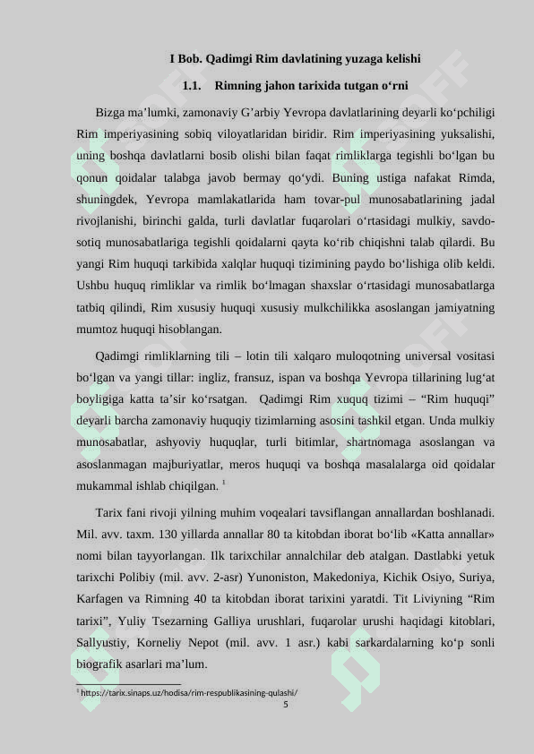 Rim imperiyasining G’arbiy va Sharqiy imperiyalarga bo’lishi, uning sabablari.docx 5