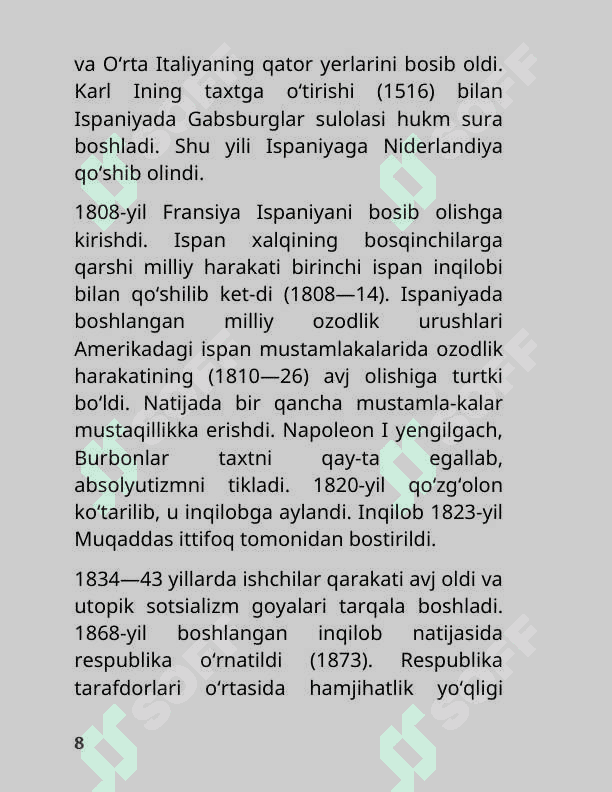 Ispaniya Qirolligi taqdimoti 8