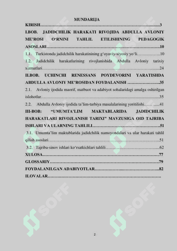 Jadidchilik ma'rifatparvarlik harakati takomilida Abdulla Avloniy 2
