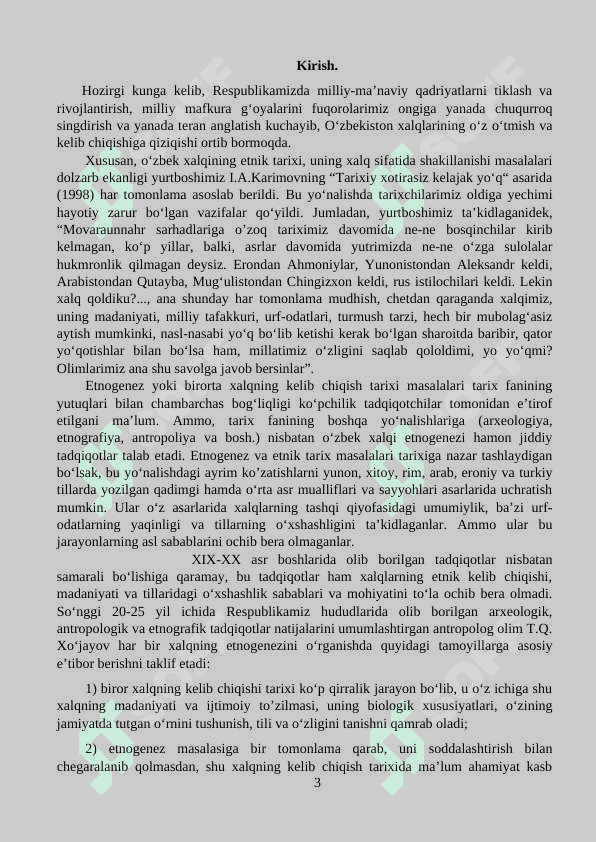 Sovetlar davrida O'zbekistonda etnologiya 3