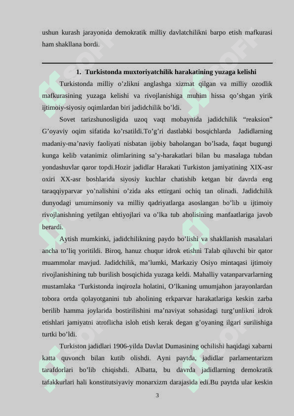 Turkiston Muxtoriyati milliy demokratik davlatchilikning dastlabki tajribasi 3
