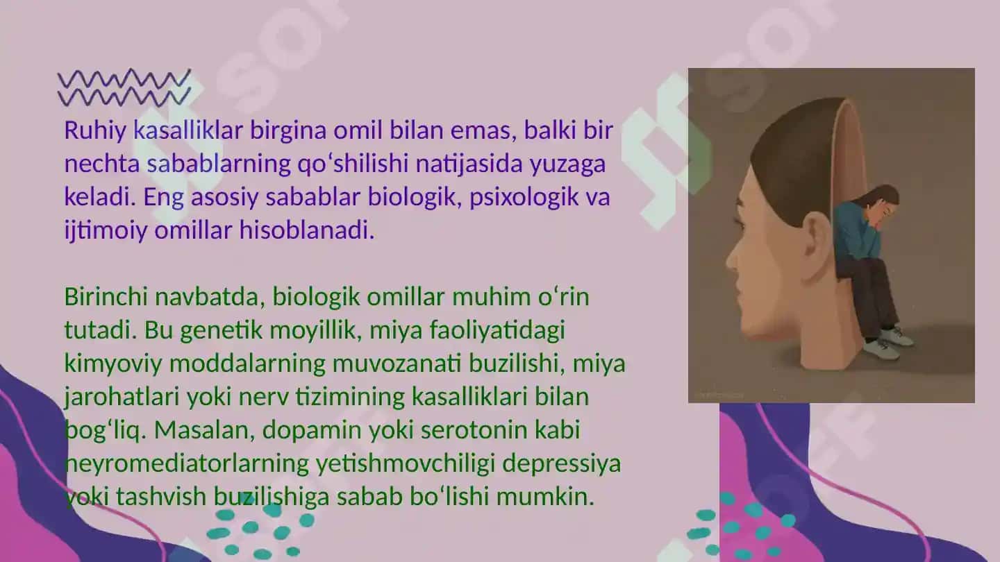 Ruhiy kasalliklar va ular bilan muloqot qilish 5