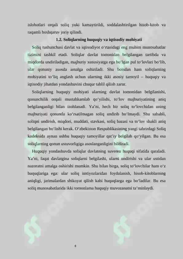 Soliqlar va ularning vazifalari 8