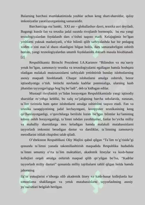 Akademik litseylar informatika o‘qituvchisining innovatsion pedagogik faoliyati va qobiliyati 3