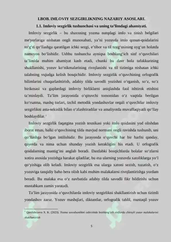 Boshlang‘ich sinflarda imloviy sezgirlikni oshirish 4