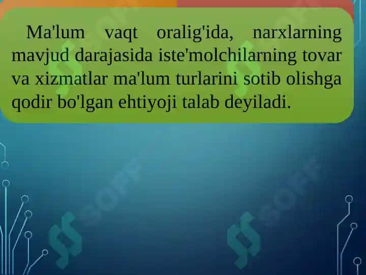 Iqtisodiyot bozori haqida adabiyotlar 4