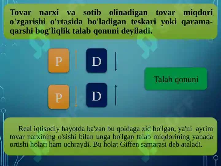 Iqtisodiyot bozori haqida adabiyotlar 8