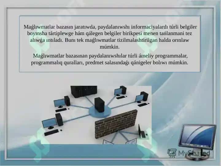 Maǵlıwmatlar bazası 4