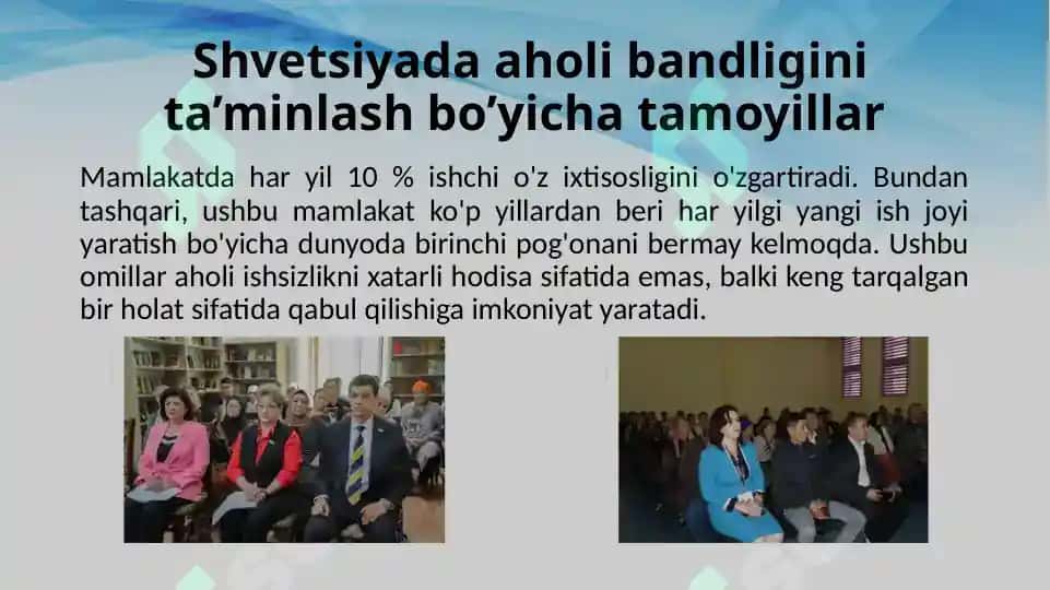 Xorijiy mamlakatlarda aholini ijtimoiy qo'llab-quvvatlash modellari 8