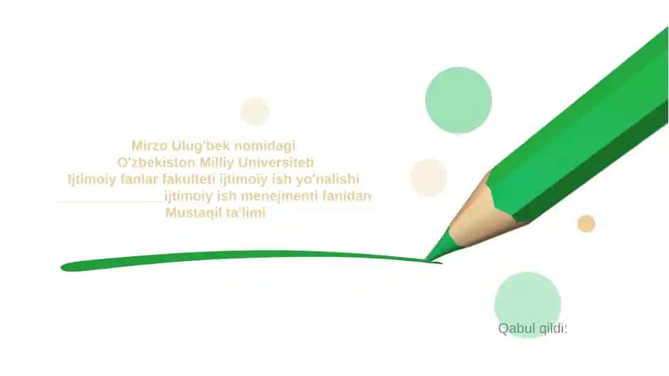 Jamoalar bilan ish yuritishda ijtimoiy xodimning tutgan o'rni