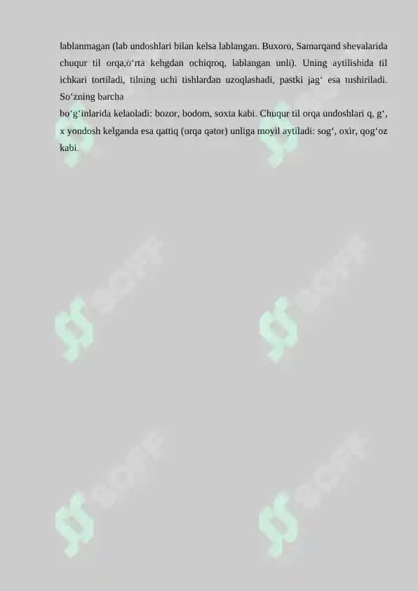 UNLI VA UNDOSH TOVUSHLARNI O’RGANISHDA LEKSIK MASHQLARNI TASHKIL ETISH.doc 8