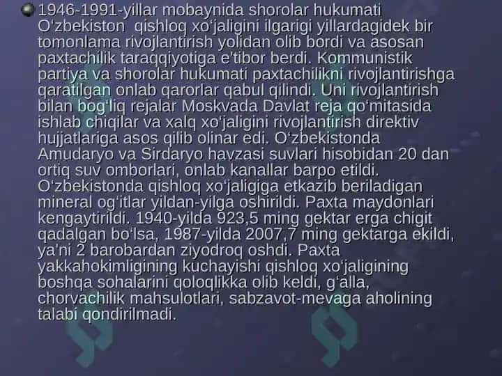 O‘zbekistonda mustabid ma`muriy buyruqbozlik tizimining shakllanishi 4