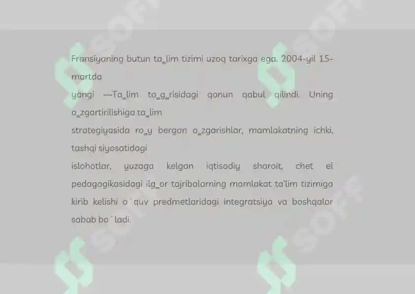Maktabgacha taʼlim fanlari 4