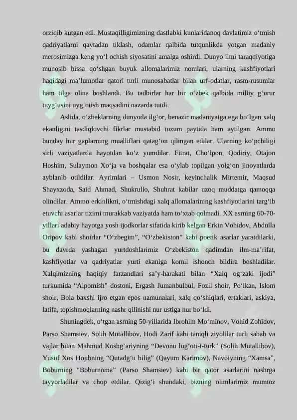 XALQ OG‘ZAKI IJODI VA QADRIYATLARI DAVLAT MAQOMIDA 3