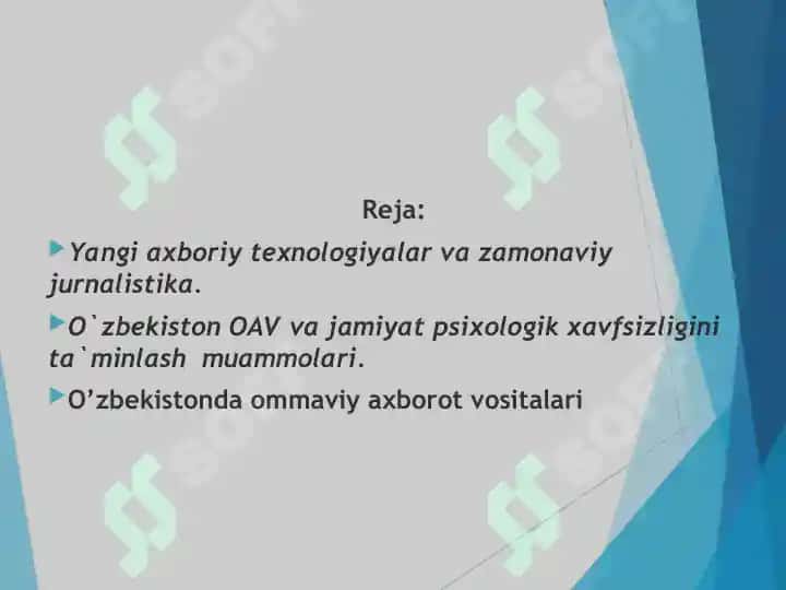 O’zbekistonda ommaviy axborot vositalarining faoliyati 2