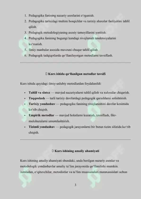 Pedagogika nazariyasi va tarixi metadalogiyasi 3