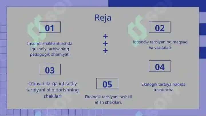 Iqtisodiy ekologik tarbiya 2