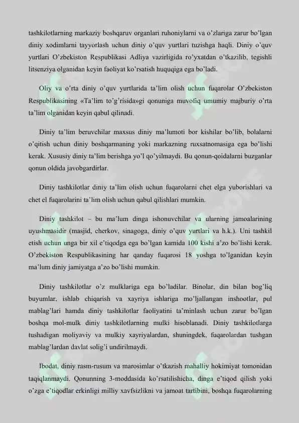 Zamonaviy jamiyatda din va davlatning o'zaro munosabati 4