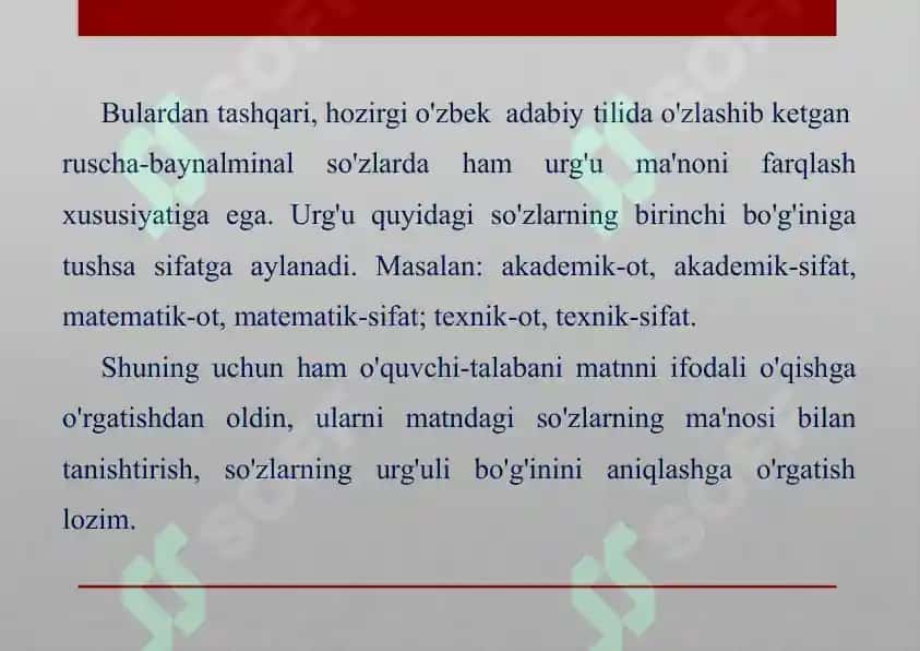 Ifodali o’qish vositalari 8