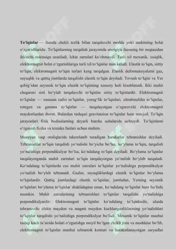 To'lqin o'tkazgichlar volnovodlar 2