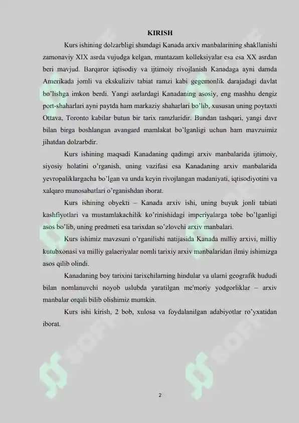 KANADA ARXIVLARI 2