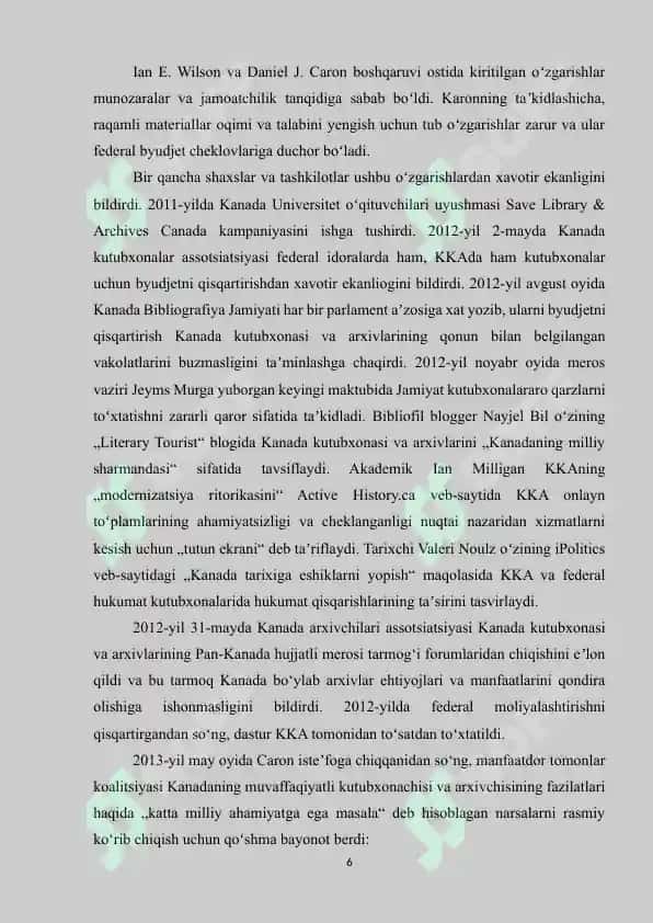 KANADA ARXIVLARI 6