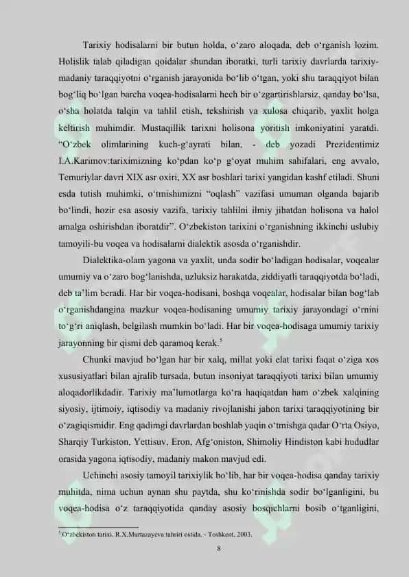 O‘zbekiston hududida qadimgi davlat muassasalarining vujudga kelishi 8