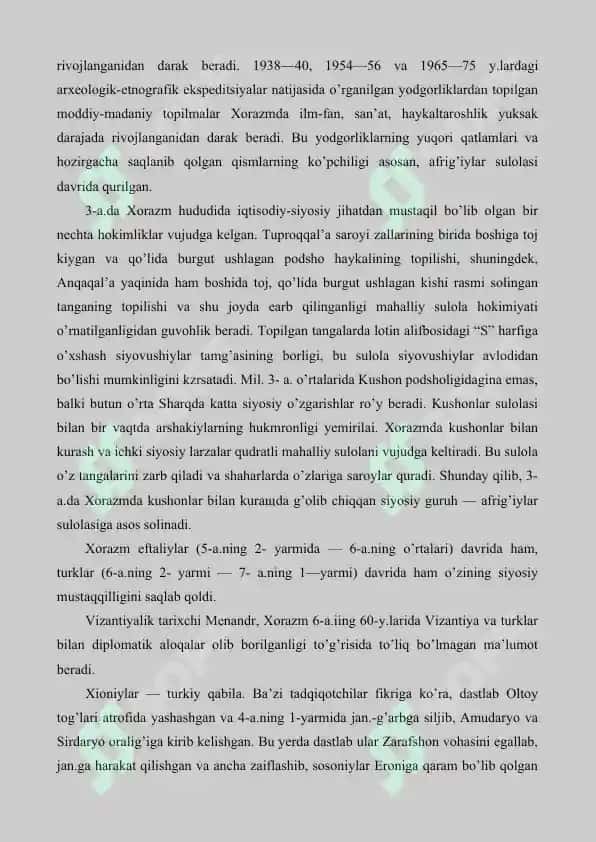Markaziy Osiyoda yer mulkchilik munosabatlari 2