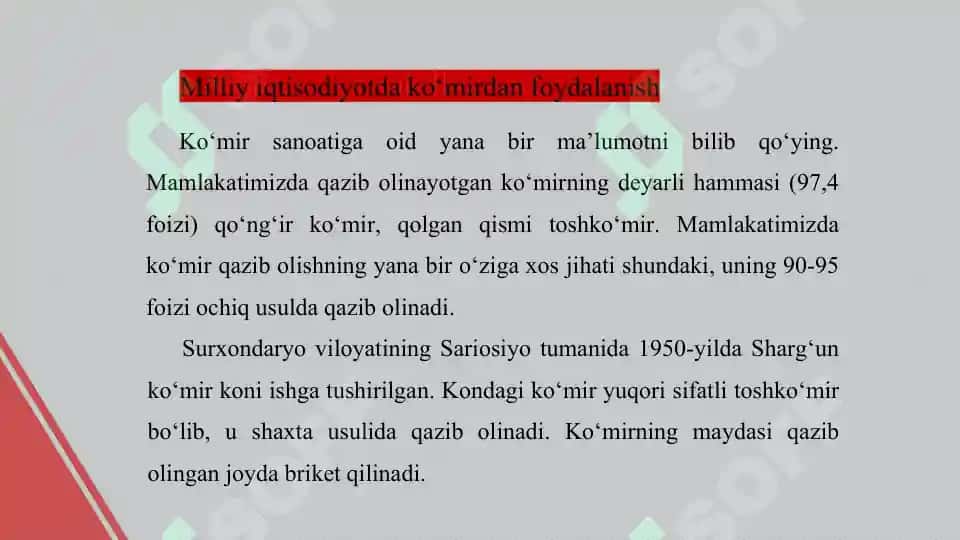 Viloyatlar bo'yicha asosiy yoqilg'i sanoati 4