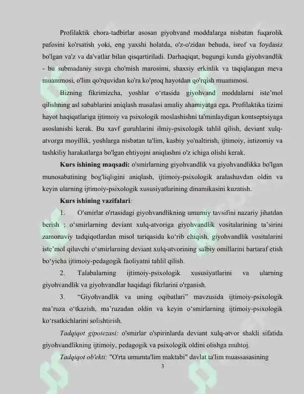 Giyohvandlik-deviant xulq sifatida 3