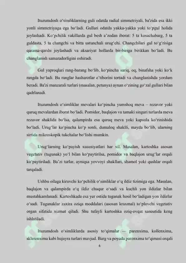 Ituzumdoshlar oilasi 6