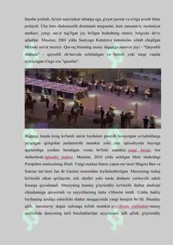 Muzeylarda animatorlik xizmatini tashkil qilish 3