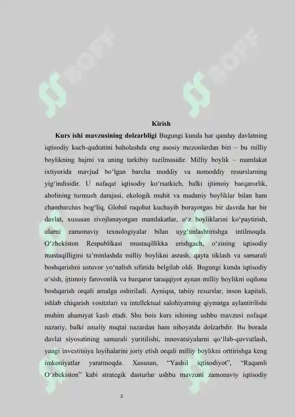 Milliy boylik uning tarkibi va ko’paytirish omillari 3