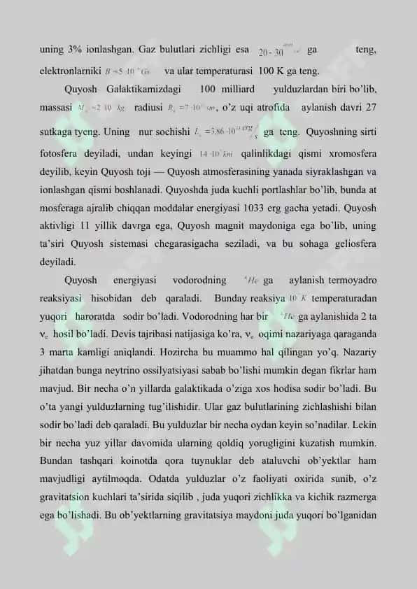 Olamning paydo bo’lishi va evolyutsiyasi, katta portlash 4