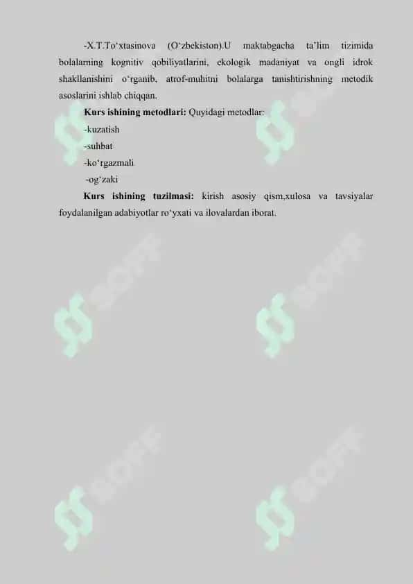 MAKTABGACHA TA’LIM TASHKILOTLARIDA TABIAT BURCHAGINI TASHKIL ETISH. 3