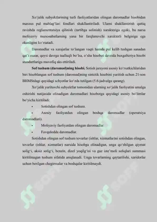MALAKAVIY AMALIYOTI BO’YICHA HISOBOTI 6