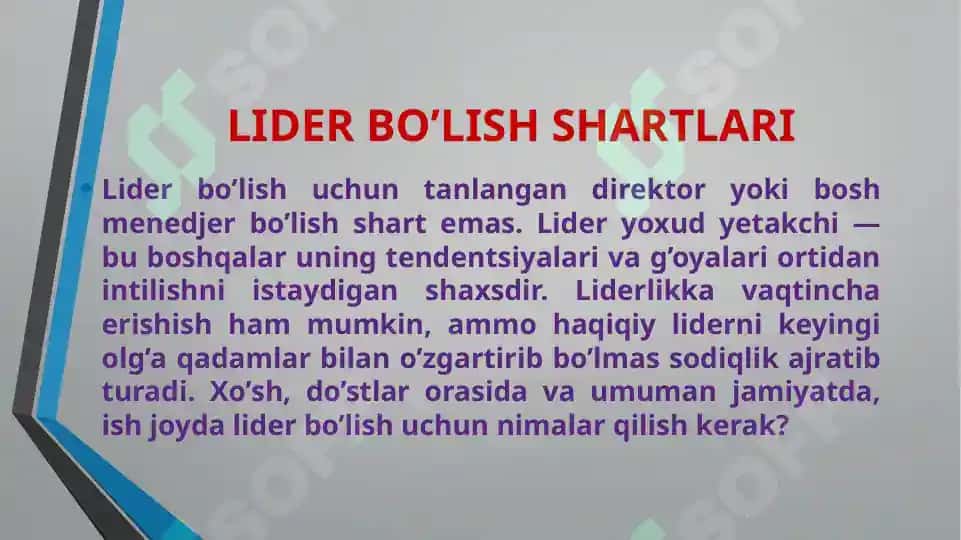LIDER BOSHQARUVNING OB’EKTI VA SUB’EKTI SIFATIDA 4