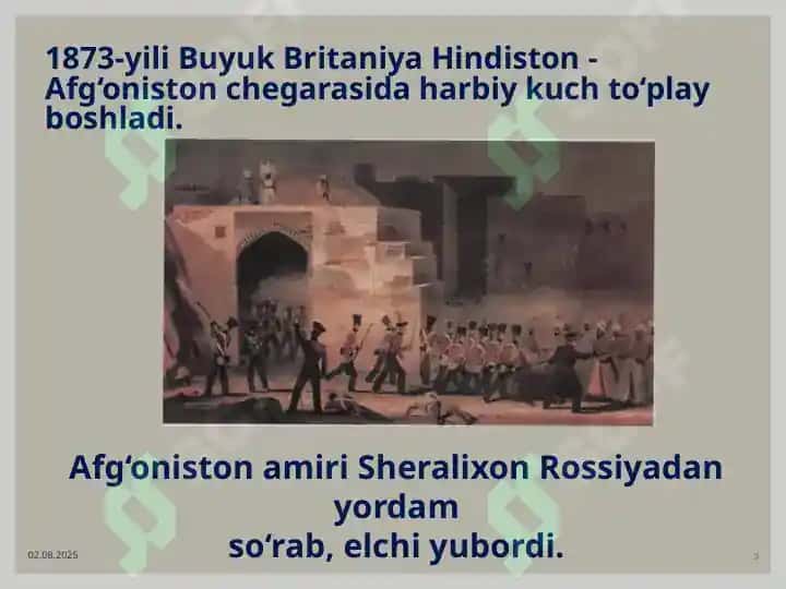 XIX asr oxiri — XX asr boshlarida Afg‘oniston 3